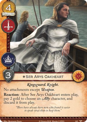 15 Ser Arys Oakheart